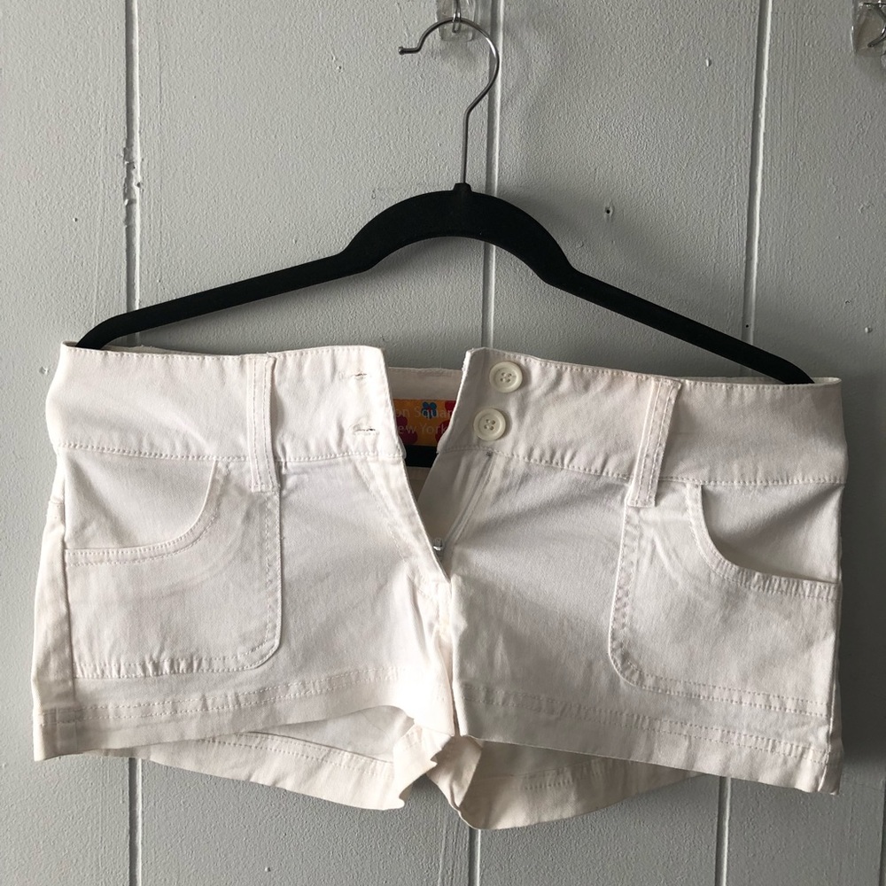 White Shorts